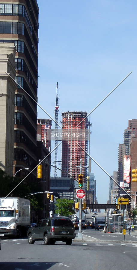 Looking up 11th Avenue