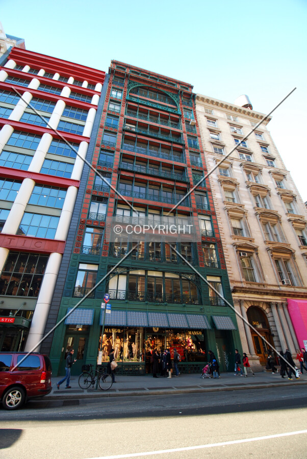 Looking up from Broadway