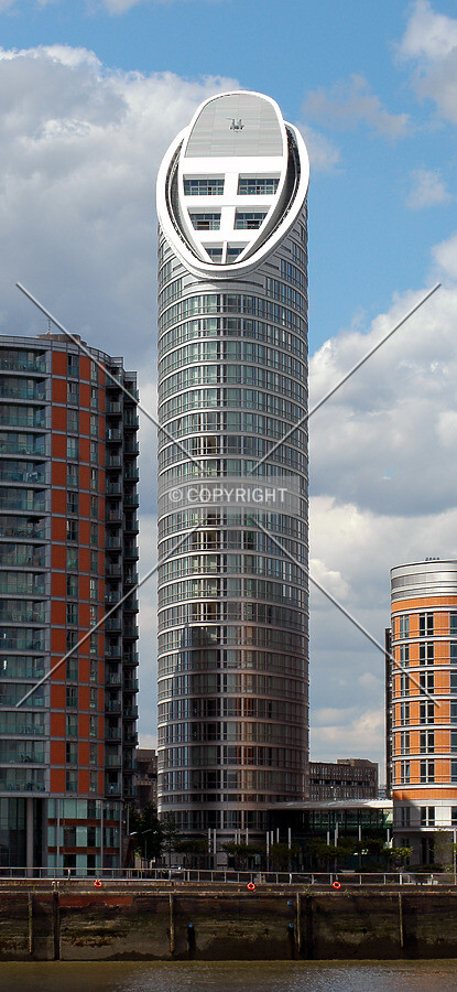 View from the Greenwich Peninsula