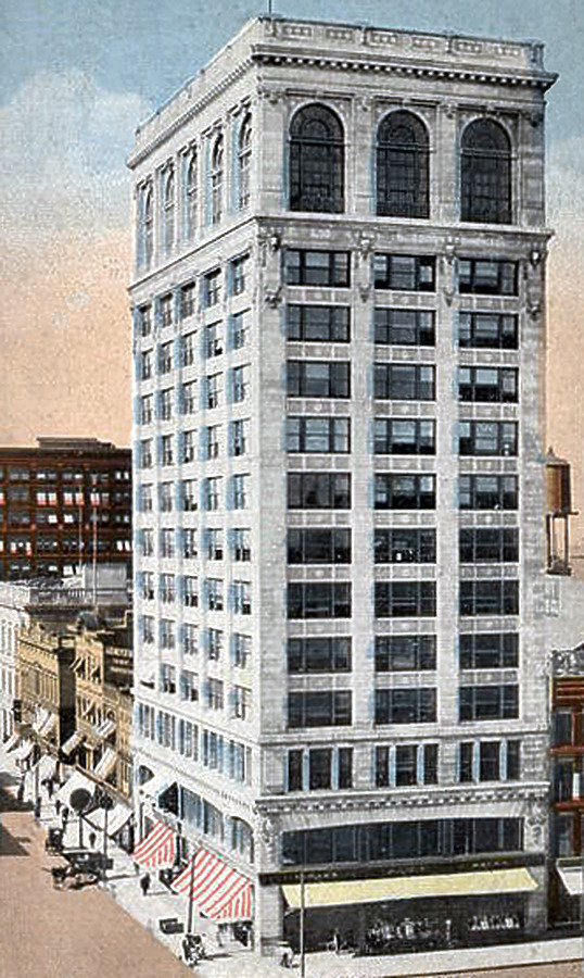 Vintage view from the southwest