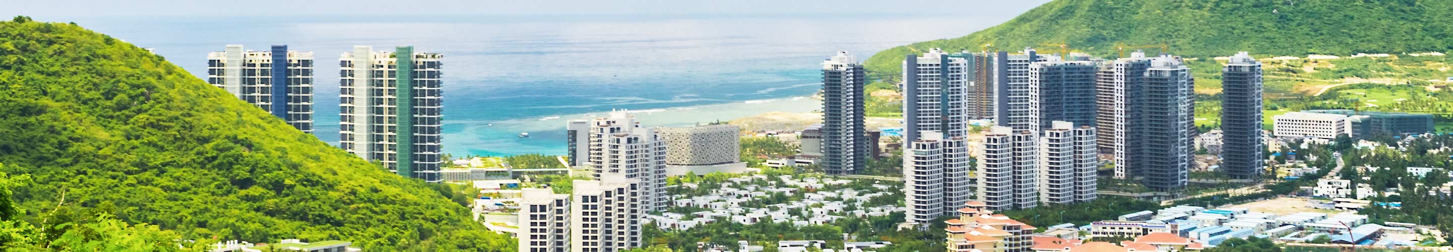 Panorama of Sanya