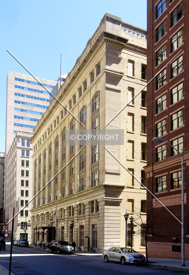 From East Redwood Street to the northwest
