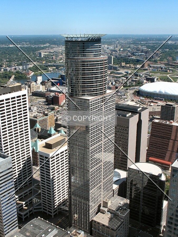 Full elevation from the IDS Tower roof