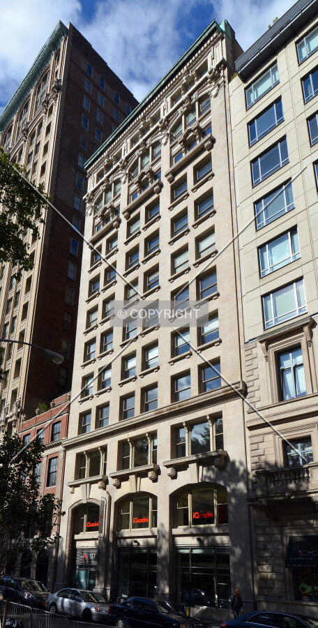 View from the southeast at 26th Street and Madison Avenue