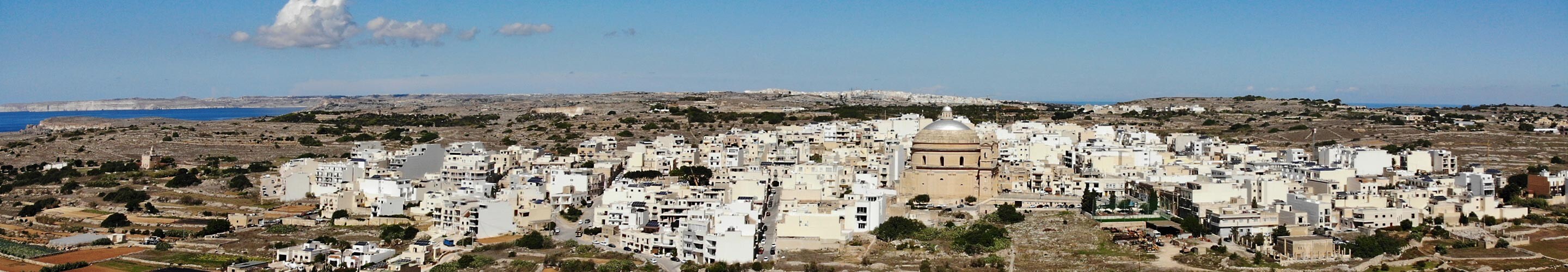 Panorama of Mġarr