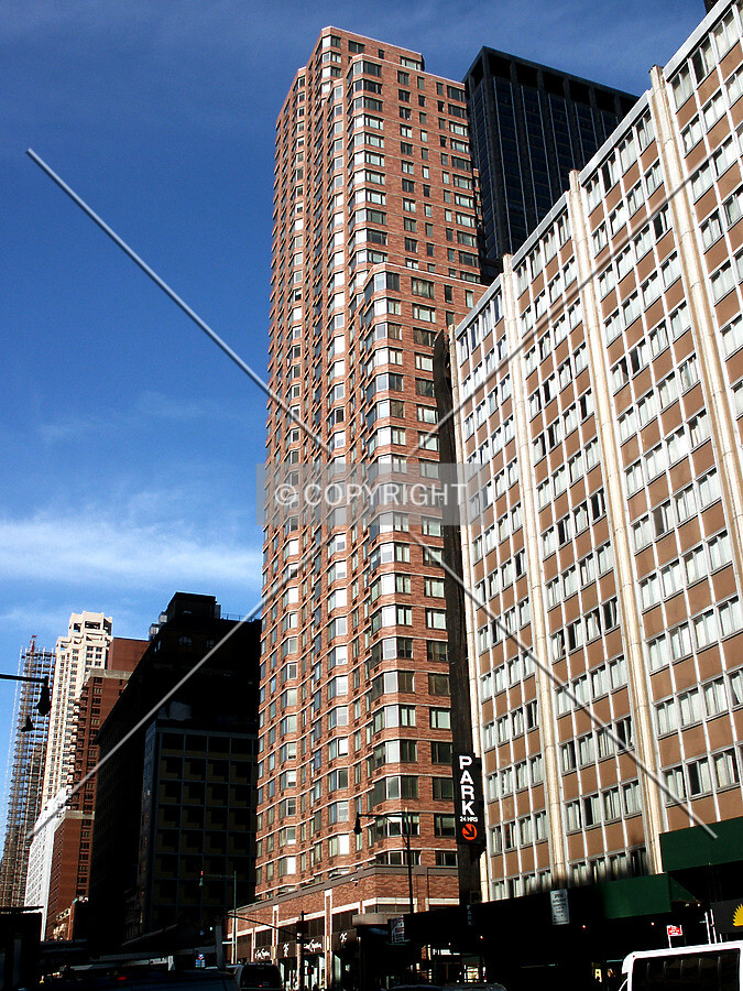 View from 8th Avenue looking north