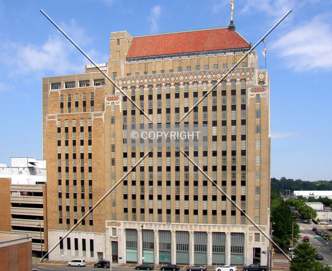 Looking north from atop parking garage #8