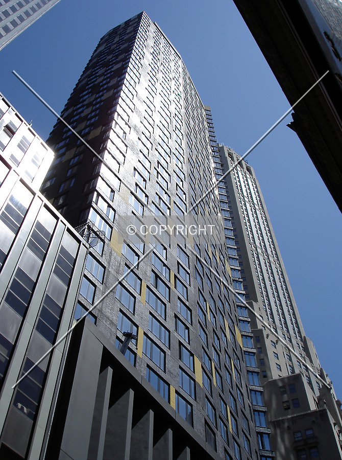 Looking up from Beaver Street
