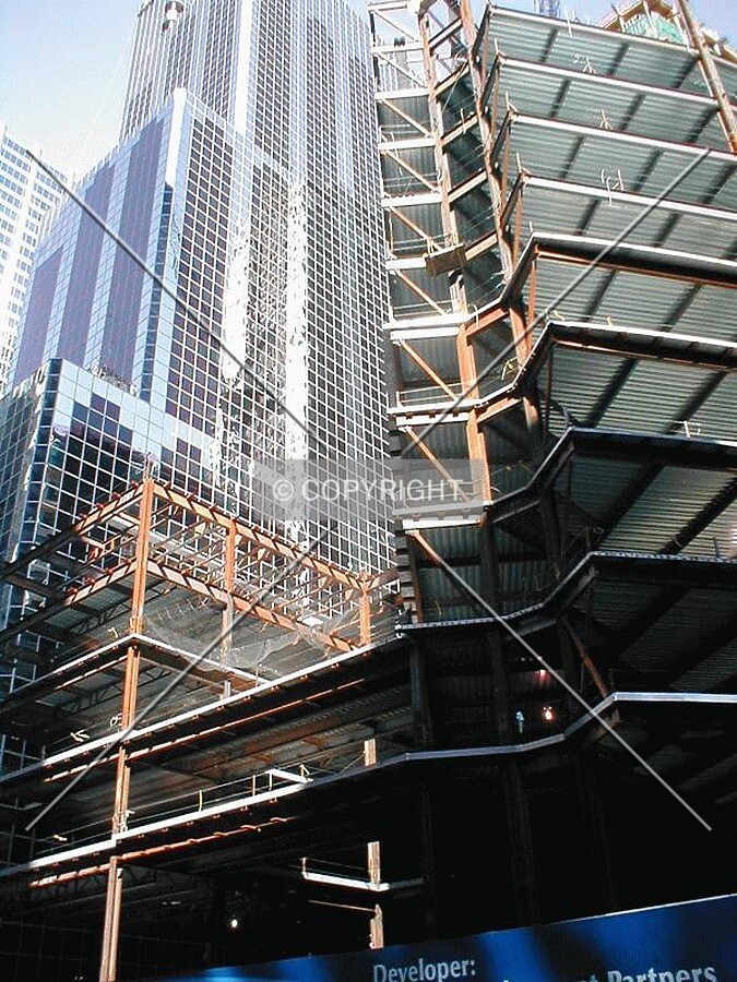 Looking up the Wacker side