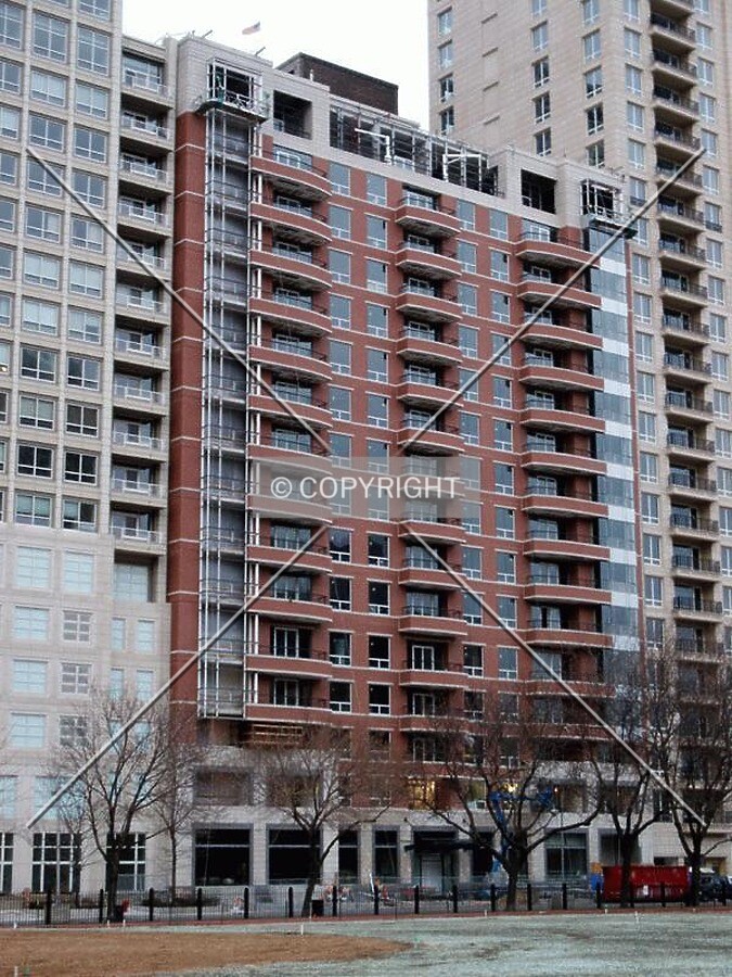 View from Chicago Avenue; 29 November 2003