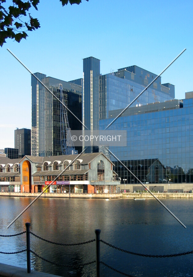 View across the dock