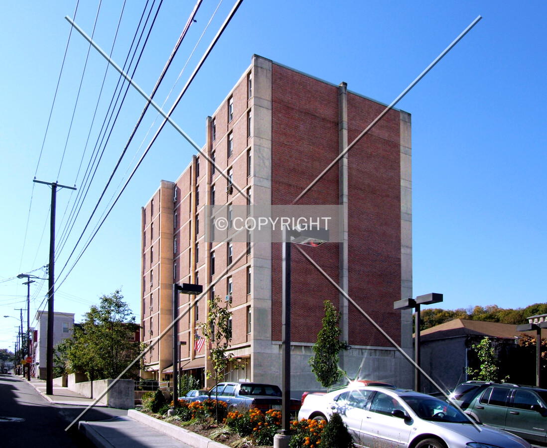 View from the northeast