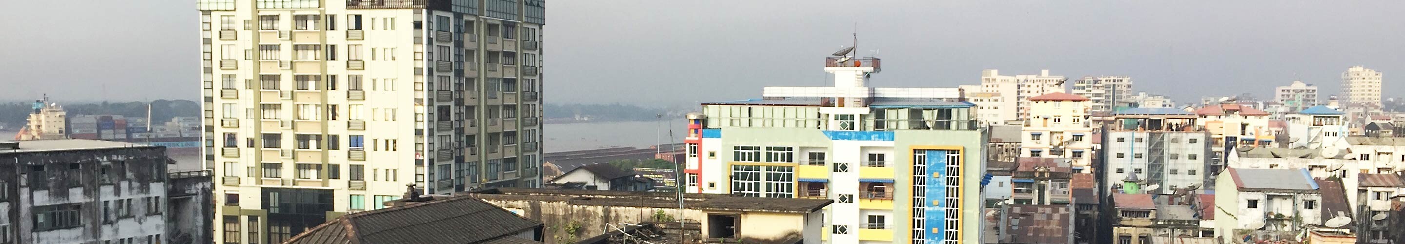 Panorama of Yangon