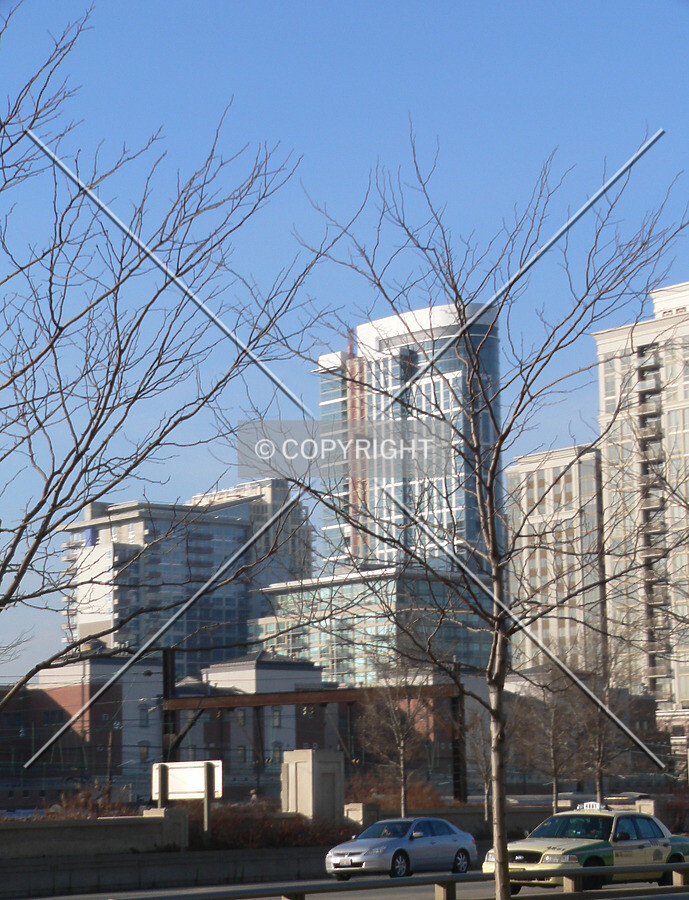 View to the northwest from Lake Shore Drive