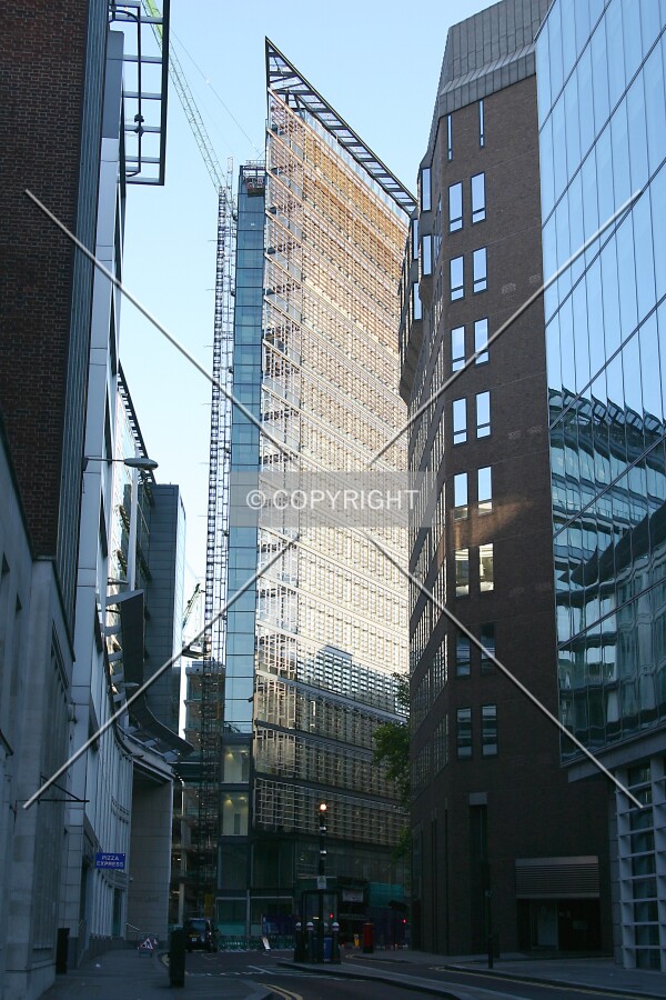 View south along New Fetter Lane