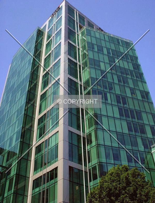 View from the corner of Burrard and Pender