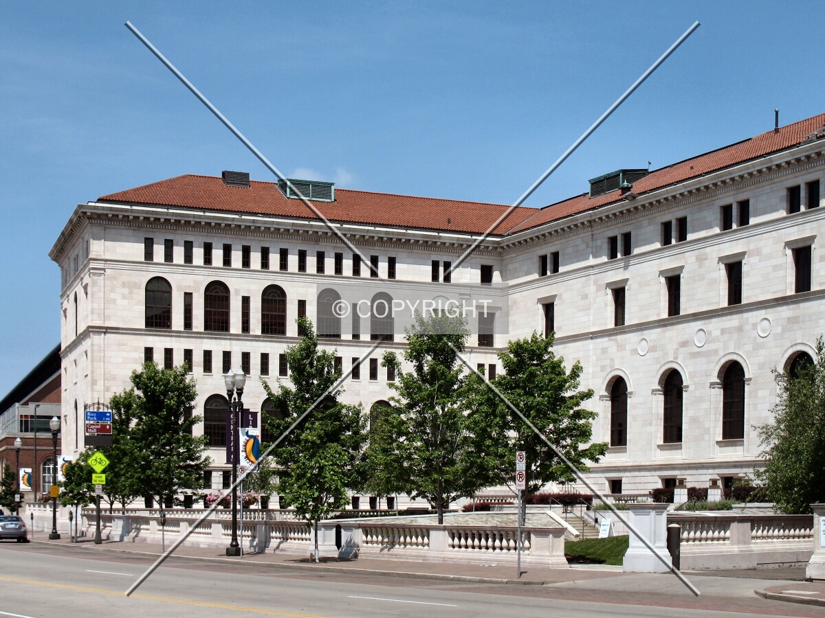 West wing from across Kellogg Boulevard