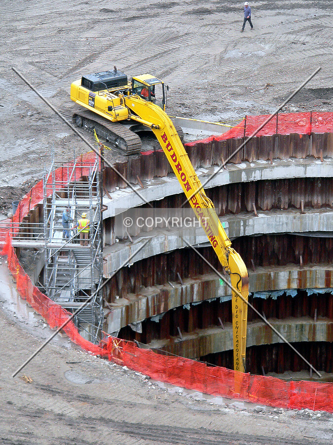 Excavating in the core