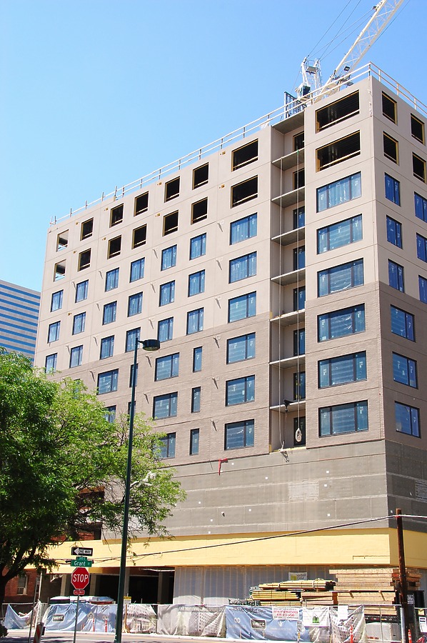 View from the southeast