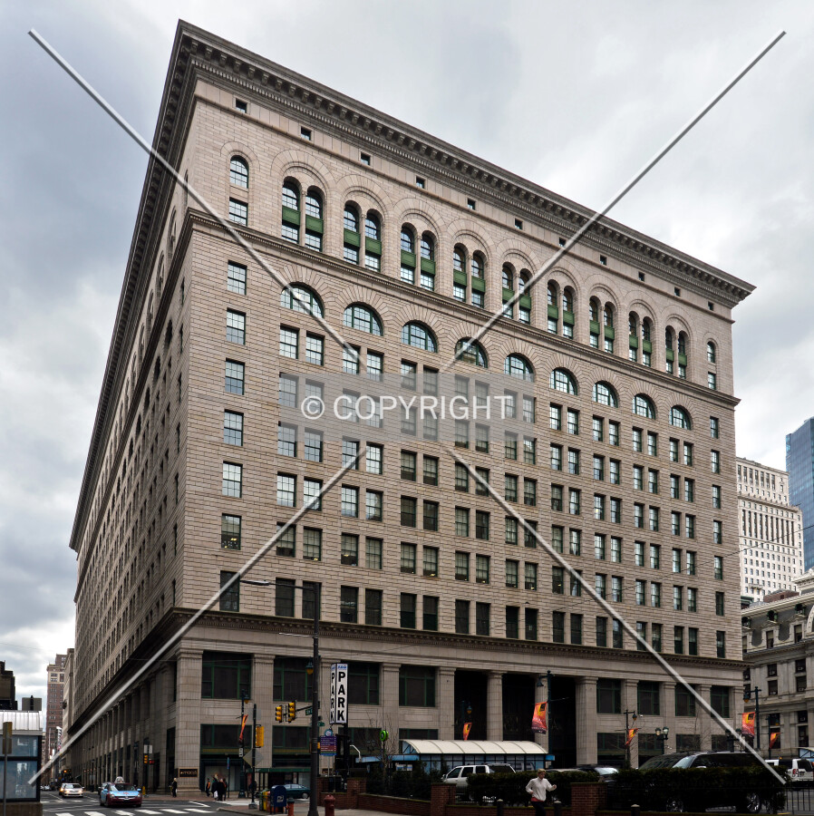 View from the northeast at 13th and Market Streets