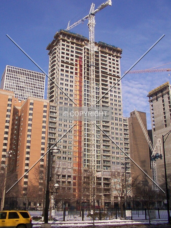 View from Chicago Avenue