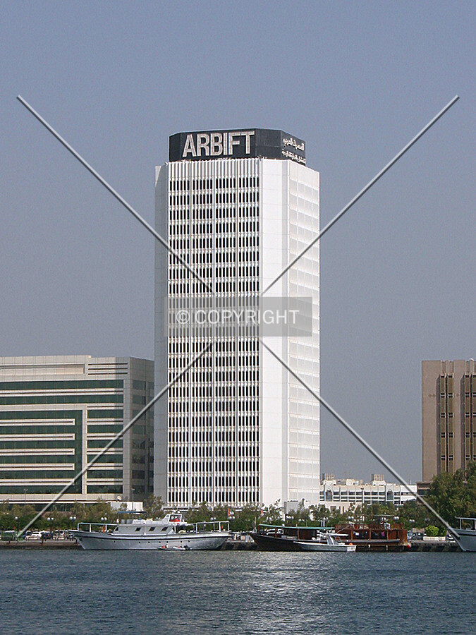 View from across Dubai Creek