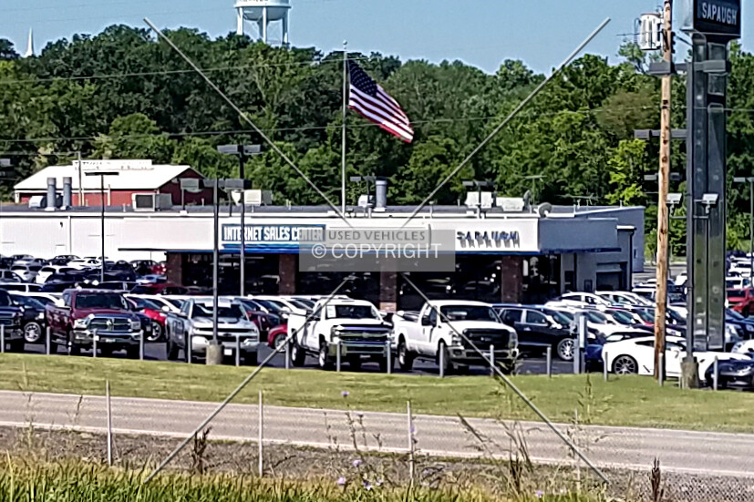 View from the northeast; July 15, 2017