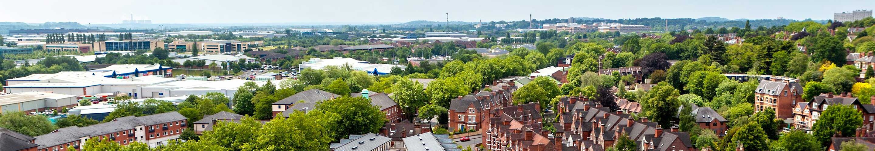 Panorama of Nottingham