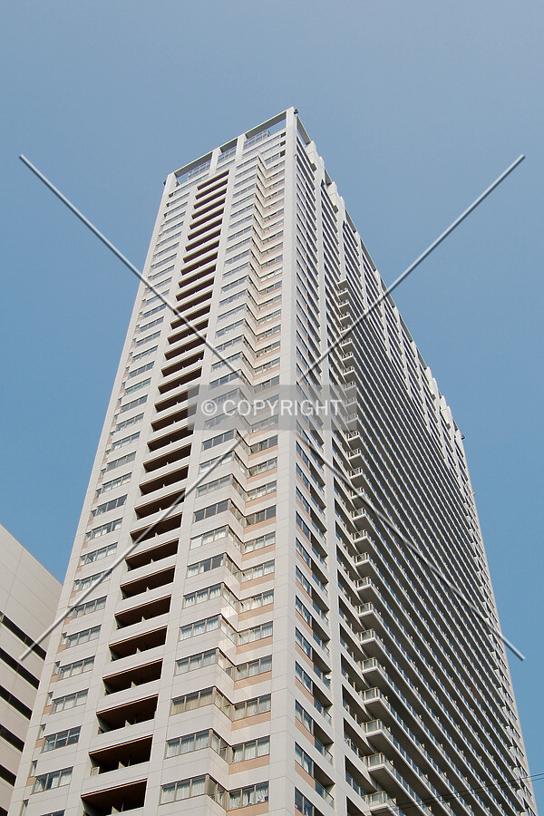 Looking up from the south