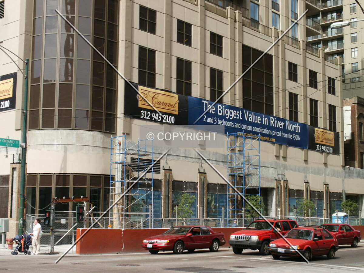 Base of the building; 14 June 2003