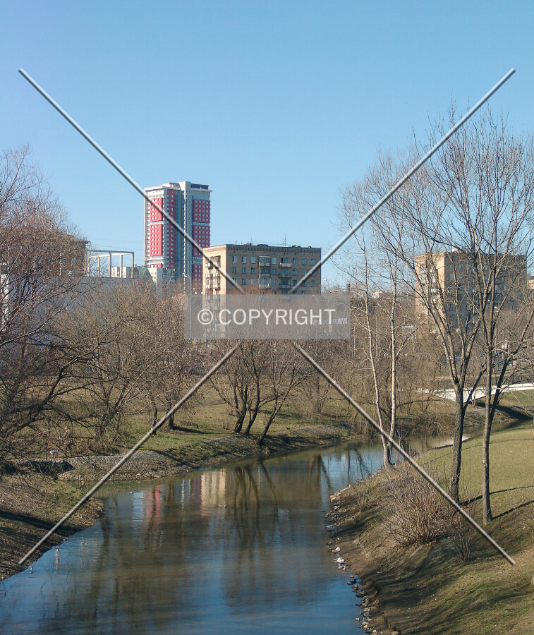 Distant view from the southeast