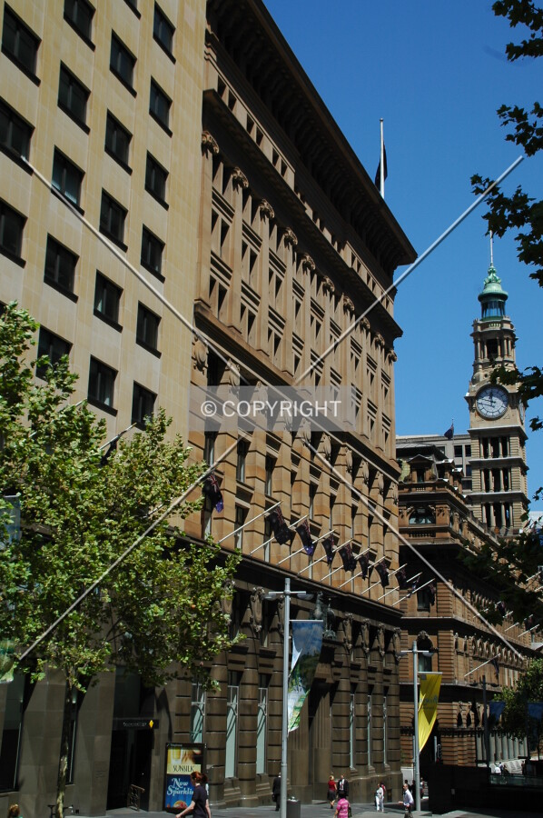 View of the north facade from Martin Place