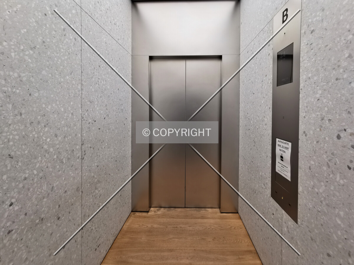 Inside a Schindler elevator