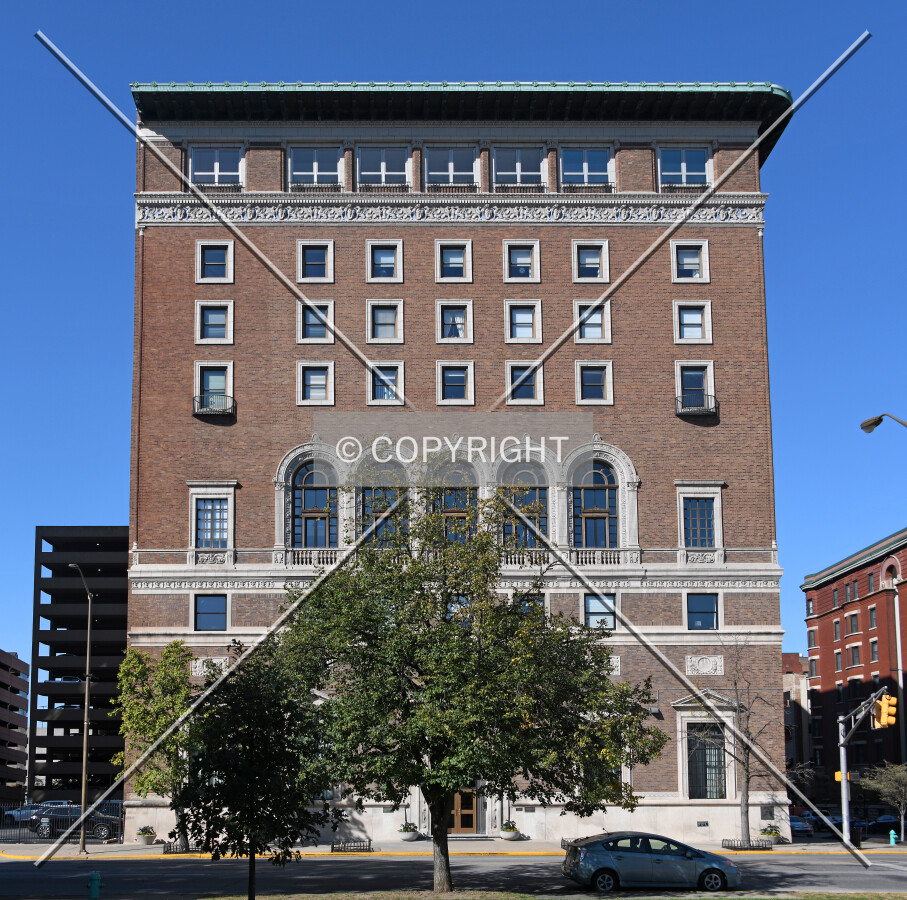 View from the east