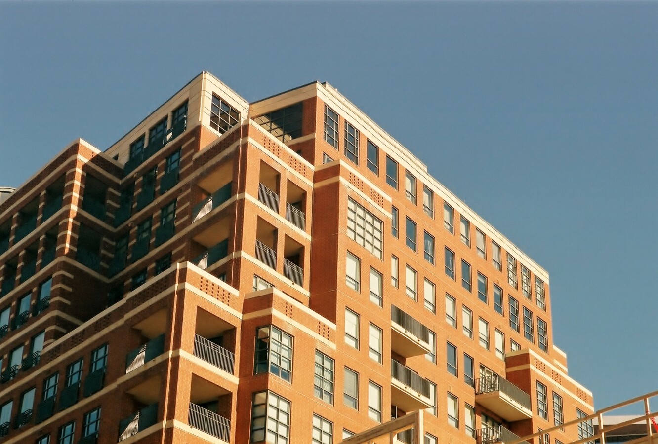View of the upper floors