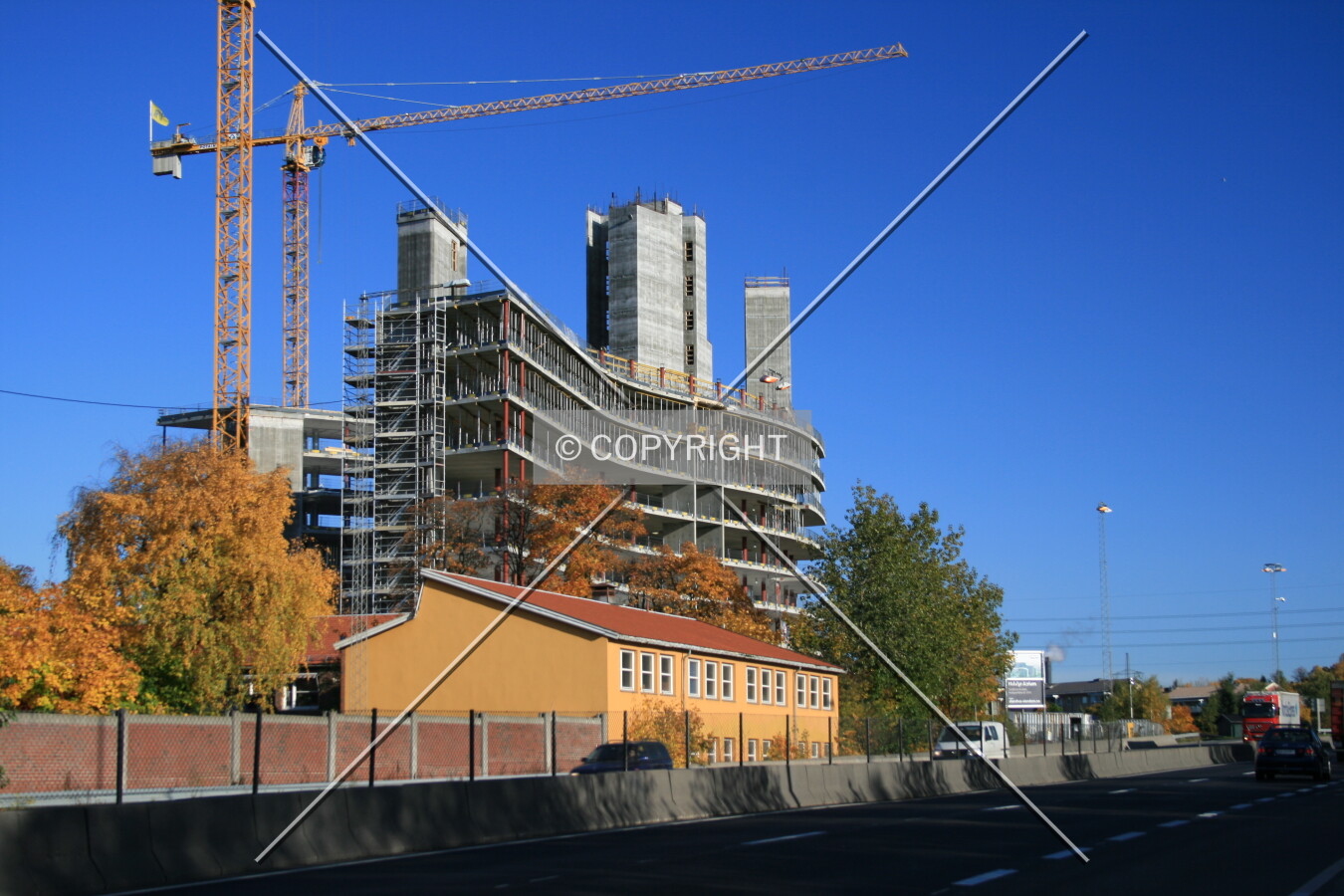 View from Strømsveien