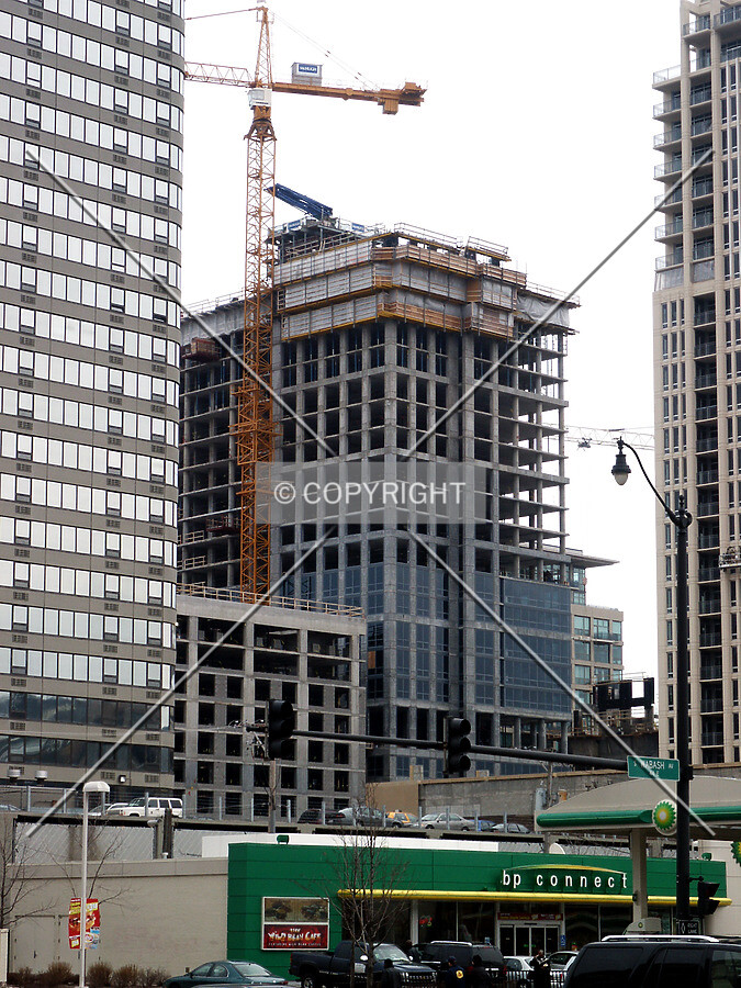 Looking southeast from Wabash and Roosevelt