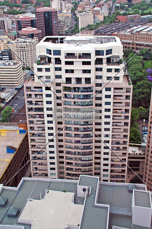 Elevated view from the north