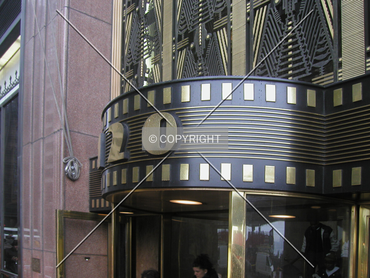 Entrance sign