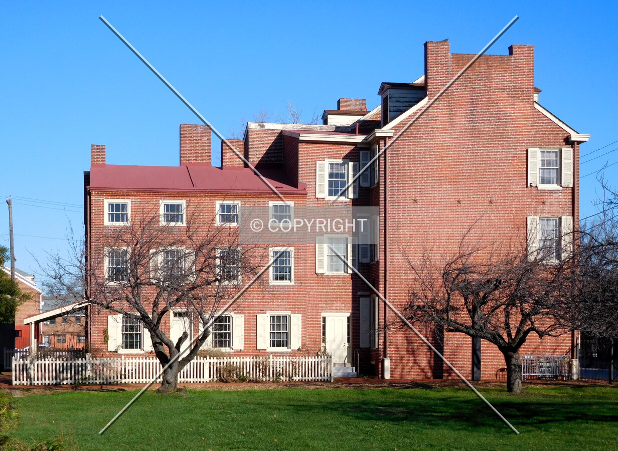 From Spring Garden Street to the south