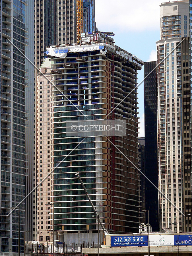 View to the southwest from Lake Shore Drive