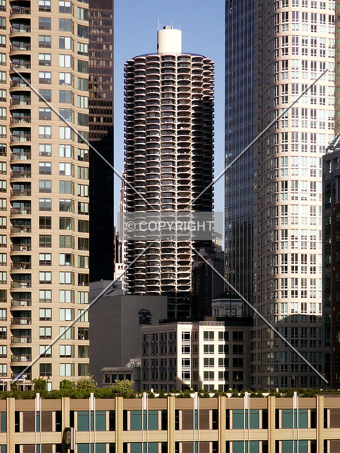 Distant view from the northwest