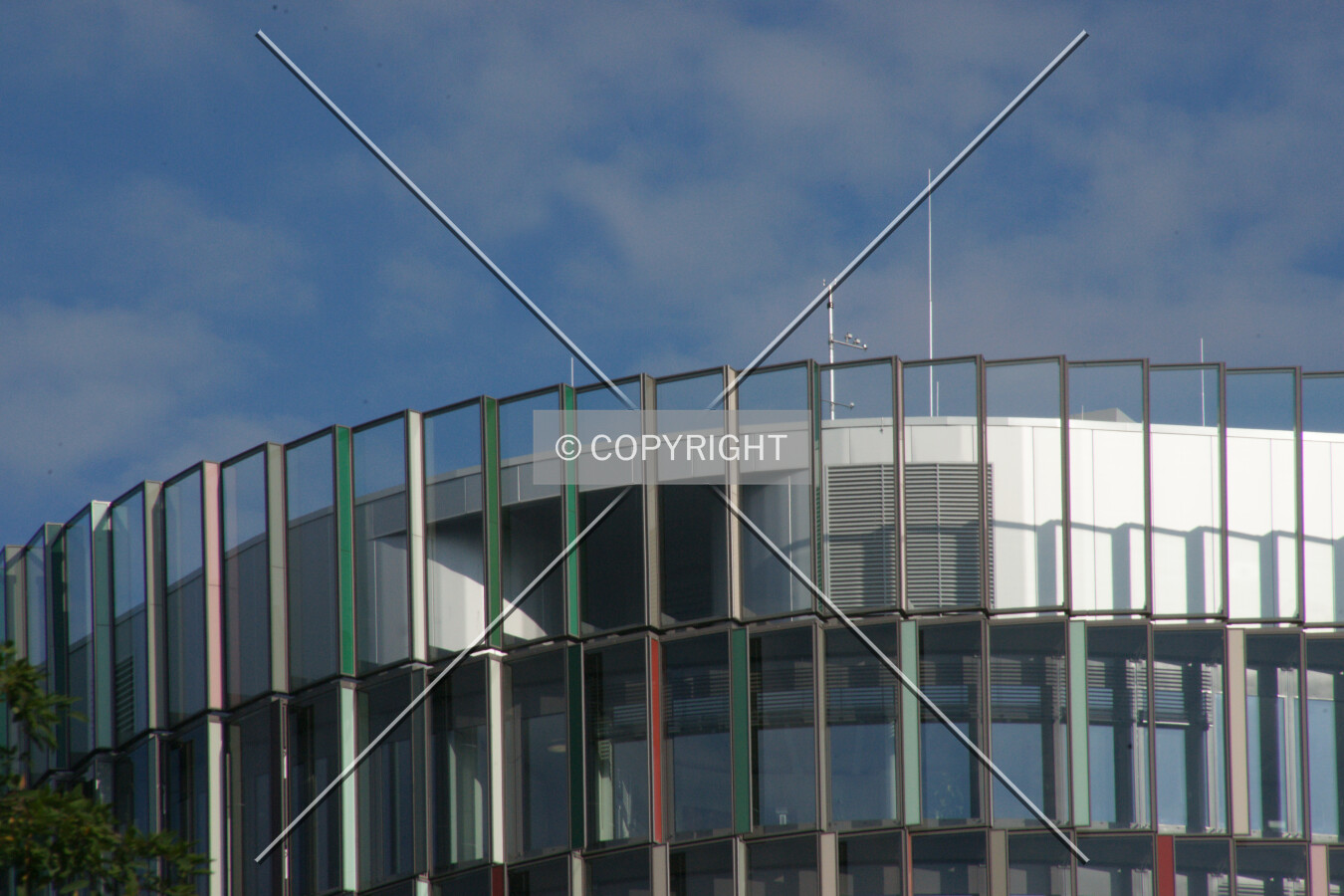 Top of the building