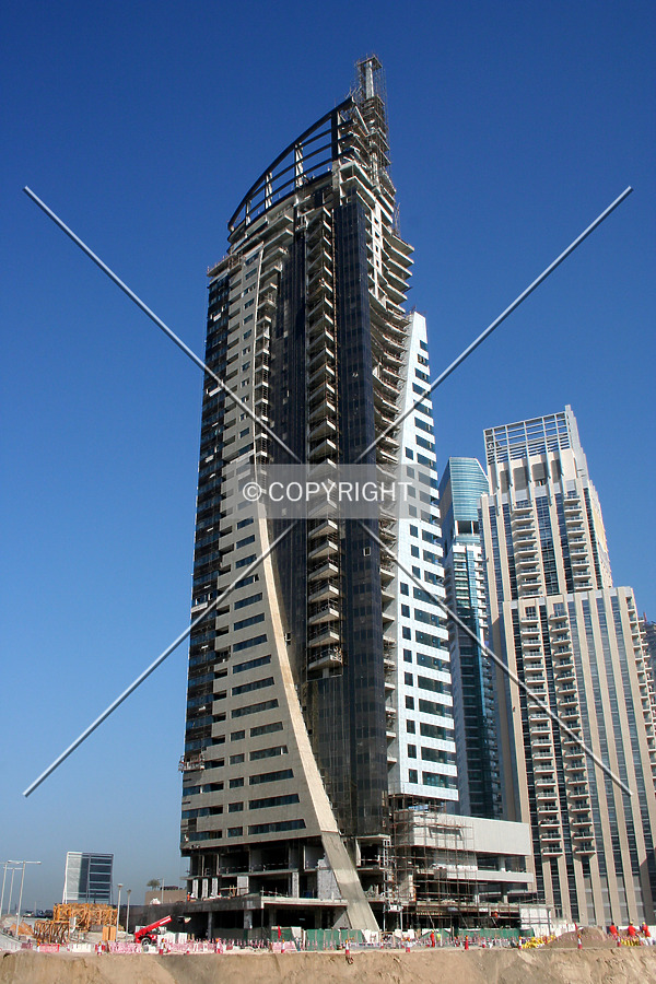 Full site view from across the marina