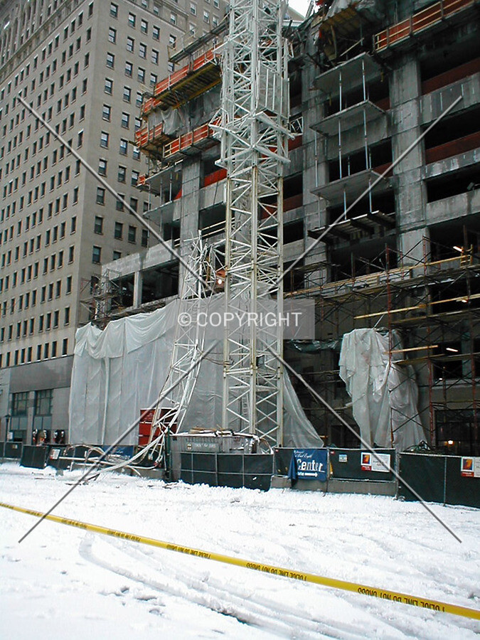 Crane collapse on Wabash Avenue