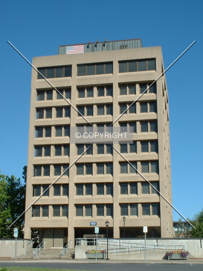 View from the east