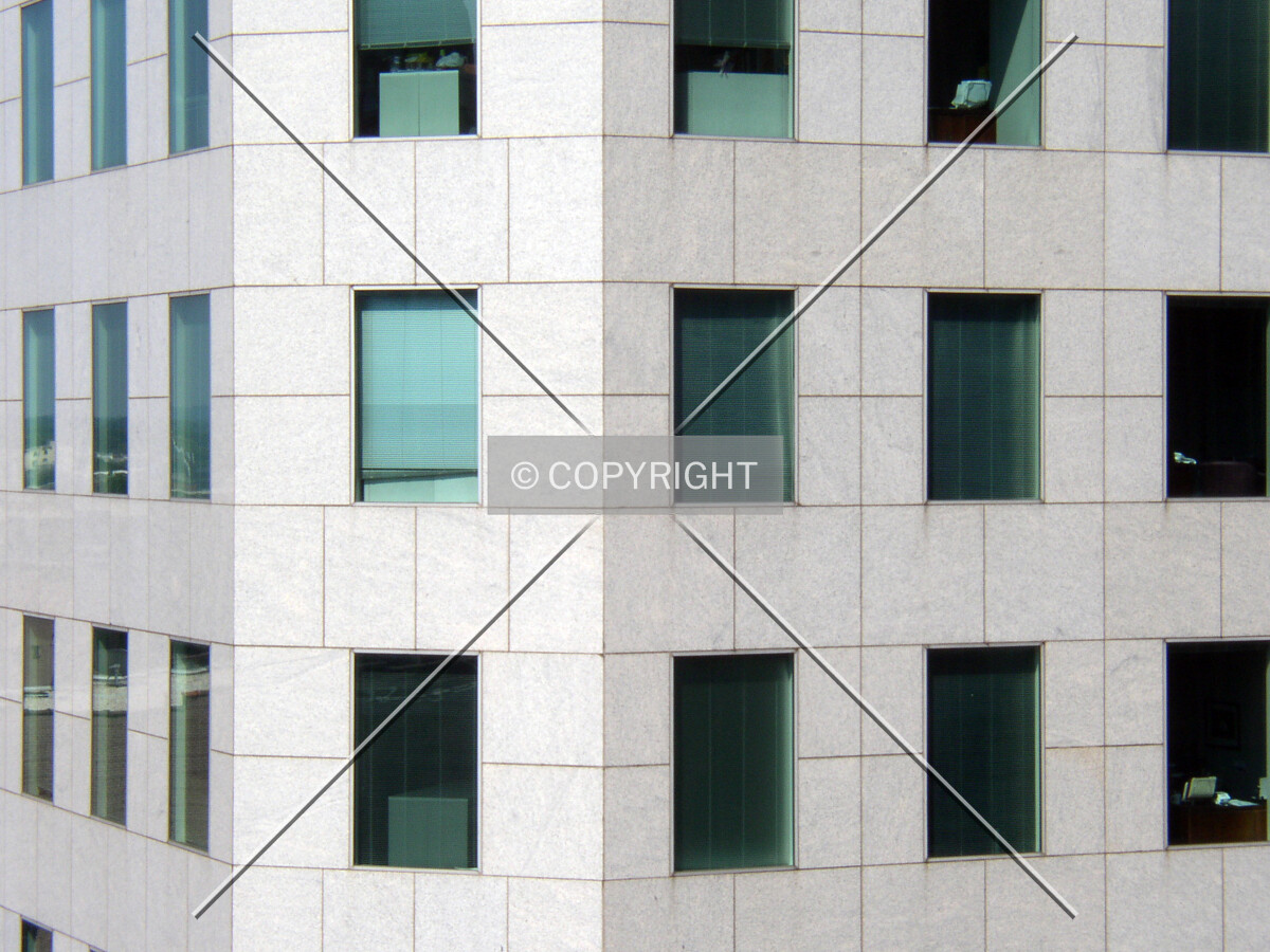 Detail of the facade on the southeast corner