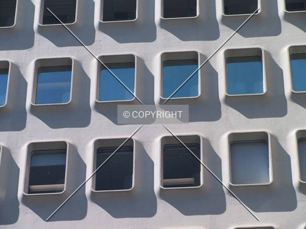 West facade detail