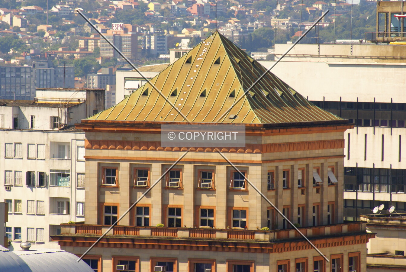 Roof seen from atop Formac Building