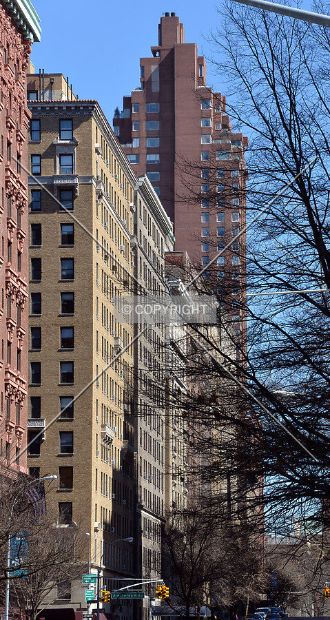 View from the northwest at 79th Street and Amsterdam Avenue